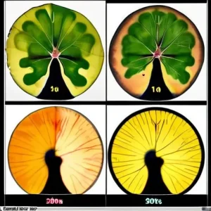 Проникающая способность масел: микрофотографии срезов различных пород дерева