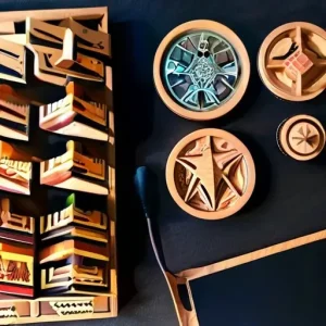 Продажа деревянных аксессуаров для настольных и ролевых игр