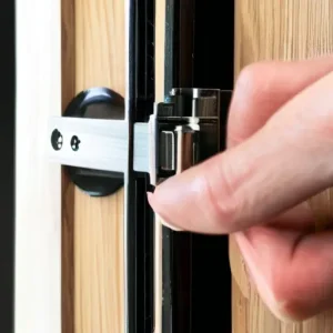 Ручная выборка глухого замка для поперечной балки